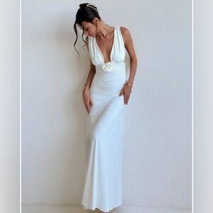 Chic White Maxi Dress